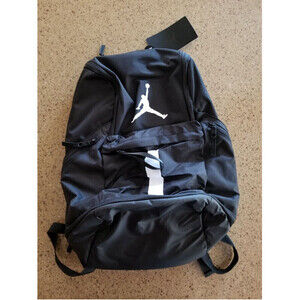 Jordan Backpack - Nike Air Jordan Velocity School Sport Backpack (Black/…